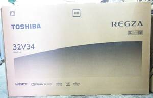 2J215◎TOSHIBA 東芝 REGZA レグザ 液晶テレビ 32型 32V34 ◎未開封品 