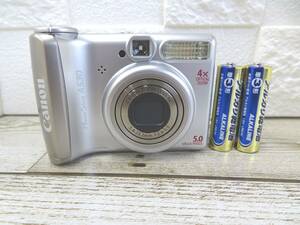 2J428◎Canon キャノン PC1184　コンパクトデジタルカメラ 　デジカメ　PowerShot パワーショット A530◎中古品