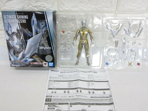 2D282◎BANDAI S.H.Figuarts ウルティメイトシャイニング ウルトラマンゼロ フィギュア 魂ウェブ商店◎中古