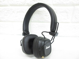 2D340MZ◎Marshall マーシャル MAJOR IV メジャー4 ワイヤレスヘッドホン Bluetooth 動作品◎中古