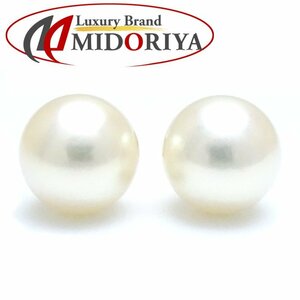  pearl earrings pearl 7.0 millimeter K14YG yellow gold xK18YG yellow gold /27975[ used ]