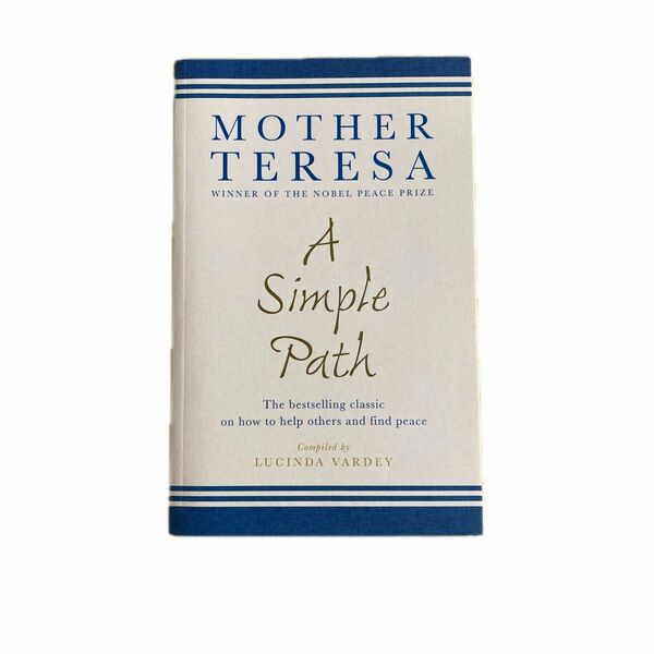 Mother Teresa マザーテレサ　A Simple Path 洋書
