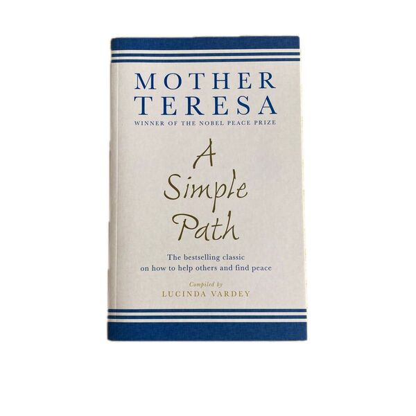 Mother Teresa マザーテレサ A Simple Path 洋書