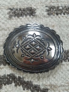 genuine article! valuable! Vintage Navajo silver buckle Indian jewelry buckle Navajo