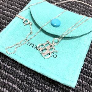 【ティファニー】基準内 TIFFANY&Co. ネックレス TRY GOD スターリングシルバー 全長41cm トップ幅1.5cm メンズ レディース 送料520円の画像2