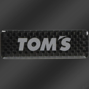 ◆TOM`Sデザイン◆ ポッティングステッカー ドライカーボン素材 両面テープ 簡単設置 自動車 アクセサリー デカール トムカスタム