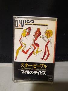C8964　カセットテープ　MILES DAVIS マイルス・デイビス / スター・ピープル　Star People　25KP 940 日本国内版