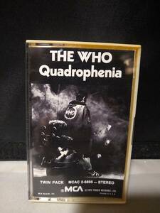 C9007　カセットテープ　ザ・フー The Who　Quadrophenia　四重人格
