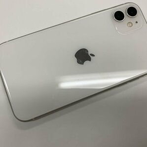 JE175 SIMフリー iPhone11 ホワイト 128GB ジャンク ロックOFFの画像2