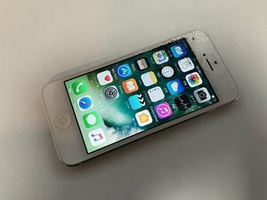 FJ296 au iPhone5 16GB ホワイト ジャンク ロックOFF