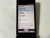 IE616 docomo P-01J 4GB ブラック ジャンク_画像3