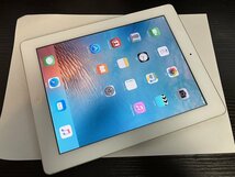 FJ407 iPad 第2世代 Wi-Fiモデル A1395 ホワイト 16GB_画像1