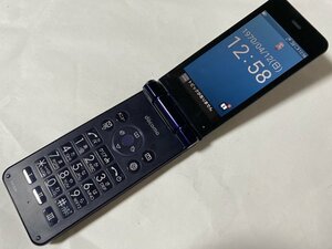 IE984 docomo SH-02K 8GB ブルーブラック ジャンク