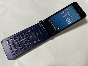 IE963 docomo SH-02K 8GB ブルーブラック ジャンク