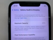 JG281 SIMフリー iPhone11 パープル 64GB ジャンク ロックOFF_画像5