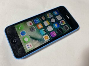 IF639 au iPhone5c 32GB ブルー ジャンク ロックOFF