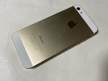 IF748 docomo iPhone5s 16GB ゴールド ジャンク ロックOFF_画像2