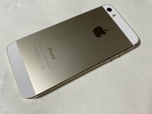 IF962 au iPhone5s 16GB ゴールド ジャンク ロックOFF_画像2