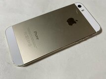 IF961 SoftBank iPhone5s 16GB ゴールド ジャンク ロックOFF_画像2