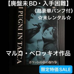 【DVD廃盤】ポケットの中の握り拳　ベロッキオ　入手困難激レア　未レンタル　未BD　パンフ封入（パゾリーニ対談、青山真治寄稿他