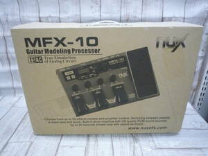 楽U26-150♪【100】nux MFX-10 Guitar Modeling Processor 動作未確認未検品