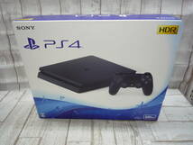 Ua8752-081♪【100】PS4 500GB CUH-2200A ブラック _画像1