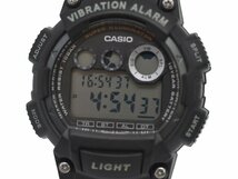 [中古品] 稼働品【CASIO】カシオ W-735H VIBRATION ALARM メンズ デジタル 中古品_画像2