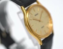 [中古品] 稼働品【SEIKO】セイコー Dolce ドルチェ 8J41-6100 メンズ クォーツ ゴールドカラー 動作OK 中古品_画像5