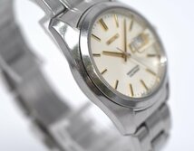 【SEIKO】セイコー パーペチュアルカレンダー 8F33-0040 ステンレス クォーツ デイデイト メンズ 中古品_画像5