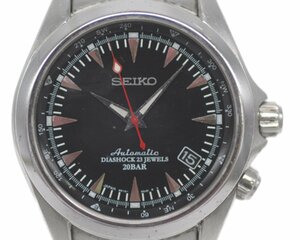 [激レア]【SEIKO】セイコー アルピニスト SARB015 6R15-00E0 ブラック文字盤 メンズ 自動巻 純正ブレス 中古品