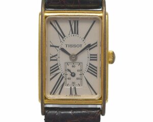 [中古品] 稼働品【TISSOT】ティソ レディース A222 ゴールドカラー 動作OK クォーツ 中古品