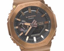 [美品] 稼働品【CASIO】カシオ G-SHOCK GM-B2100GD-5AJF ローズゴールド Bluetooth モバイルリンク メンズ 動作OK 箱 保証書付 中古美品_画像2