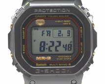 [極美品 22年3月 国内正規購入] 稼働品【CASIO】カシオ G-SHOCK MR-G MRG-B5000B-1AJR 電波ソーラー 最上級ライン 箱保付 定価48.4万_画像1