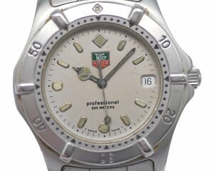 [中古品] 稼働品【TAG Heuer】タグホイヤー プロフェッショナル200ｍ メンズ グレー文字盤 WE1111 クォーツ 38ｍｍ 稼働品 中古品