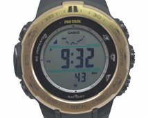 [未使用品] 稼働品【CASIO】カシオ PROTREK PRW-3100YC-1JF トリプルセンサーVer.3搭載 動作OK 未使用品 箱 保証書付_画像1