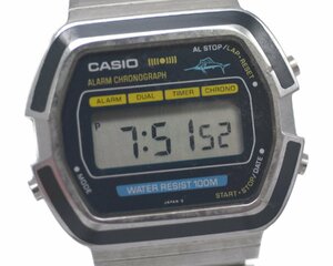 [レアモデル] 稼働品【CASIO】カシオ WS-720 カジキ アラーム クロノ 稼働品 純正ブレス 中古品