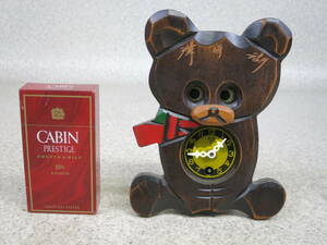 【●】昭和レトロ！ミケン:『北海道:摩周湖土産』・ファンシークロック//Antique！MIKEN:『Hokkaido:Lake Mashu souvenirs』・Fancy Clock