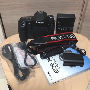 Canon EOS70D ボディー デジタル一眼レフ リモートスイッチ付き 動作品 