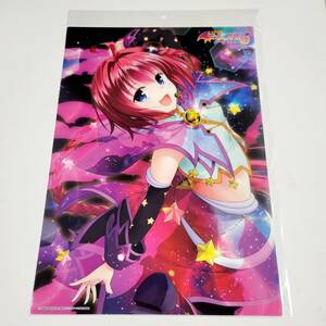 【新品】とらぶるダークネス　黒咲芽亜　星空ライブ　A3クリアポスター　めあ　メア　To LOVEる　矢吹健太朗【未開封・正規品】