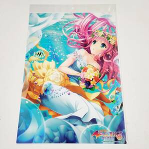 【新品】とらぶるダークネス ララ ジューンブライド A3クリアポスター らら To LOVEる【未開封・正規品】の画像1