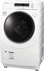 未使用品 2023年製 シャープ ドラム式洗濯乾燥機 ES-H10G-WL 左開き 洗濯10.0kg/乾燥6kg ホワイト プラズマクラスター SHARP(1)