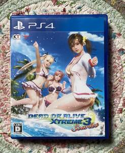 ★　PS4 　プレイステーション4　 DEAD OR ALIVE　 Xtreme 3 　　Scarlet ★