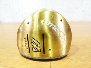 ■MIZUNO ミズノ OneOn パークゴルフ CUP SOLE PG-503 EXSAR CARBON ヘッドカバー付き 約545g IPGA 現状品＠120(01)