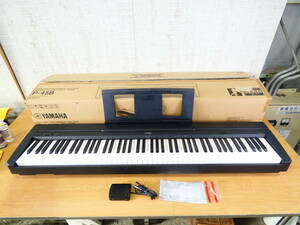 【S) USED!YAMAHA 電子ピアノ P-45B DIGITAL PIANO★ヤマハ/アダプター欠品/元箱付き/20年製 ※現状品＠220（1）】