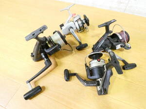 △【中古】(R11) SHIMANO /シマノ /POWERAERO GT6000 /GT5000 /など /オールド /大型 /スピニングリール /4点 /釣り /海釣り /リール / @60