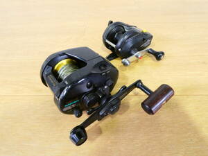 △【中古】(R29) DAIWA /SHIMANO /ベイトリール /２点 /チヌ /など /カウンター付き /海釣り /釣り /リール / @60