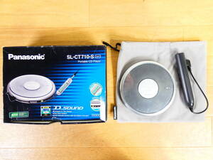 S) Panasonic パナソニック SL-CT710 ポータブルCDプレーヤー 音響機器 オーディオ ※ジャンク/再生OK！ @60 (2)