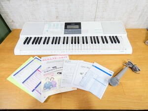 【USED!CASIO 電子ピアノ LK-516★カシオ/電子キーボード/アダプター欠品/鍵盤楽器/20年製 ※現状品＠160（2）】