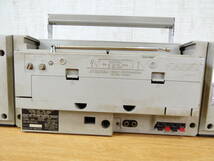 Victor ビクター PC-W88 ダブルラジカセ スピーカー 分離型 オーディオ機器 当時物 ※通電OK ジャンク＠120(2)_画像9