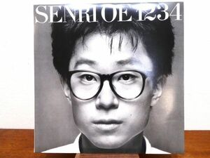 S) 大江千里 「 SENRI OE 1234 」 LPレコード 28・3H-5034 @80 (Q-50)